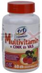 1x1 Vitaday Multivitamine Masticabile + Zinc + Fier 60buc
