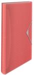 Esselte Colour "Breeze", suport pentru dosare acordeon, coral (628447)