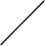 DELI 8mm 25buc spirală de plastic negru DEL03834/25 (DEL03834/25)