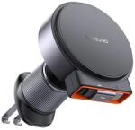 Mcdodo Vezeték nélküli autós töltő behúzható USB-C kábellelMcdodo CH-3000, 15W fekete