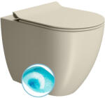 SAPHO GSI Pura álló WC Swirlflush öblítéssel 36x55 cm, vario kifolyás, DualGlaze matt kréta 880308 (880308)