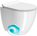 SAPHO GSI Pura álló WC Swirlflush öblítéssel 36x50 cm, vario kifolyás, ExtraGlaze fehér 880411 (880411)