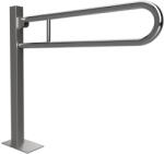 Bemeta Help padlóra tehető felhajtható kapaszkodó 813 mm, U-típus, matt 301507602 (301507602)