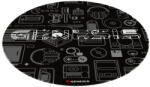 NATEC Protective Floor Mat Tellur 300 Gear 100cm (NDG-2083) - gtcomputers