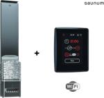  Saunum Primary 4, 5 kW szaunakályha és szauna klíma Saunum Leil Wifi vezérlőegységgel