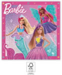Mattel Barbie Fantasy szalvéta 20 DARABOS, 33x33 cm FSC Nr1