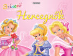  Színező matricákkal - Hercegnők