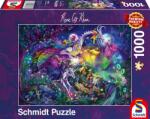 Schmidt Spiele - Nyári éjszakai cirkusz 1000 darabos kirakó (57586)