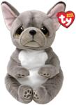 Plus 24cm Plus Ty 24cm Beanie Bellies Catelus Gri Wilfred (ty43212)