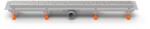 MCH Chudej Rigola de interior MCH cu gratar de inox SQUARE mata (MCH.CH-850S1)
