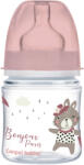 Canpol babies Антиколик шише Canpol Easy Start - Bonjour Paris, 120 ml, Розово (35/231_pin) - kindermarket