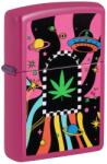 Zippo Brichetă Zippo 48928 Cannabis Leaf and Trippy Design (48928) Bricheta