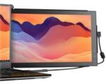 Mobile Pixels 14.1'' Mobile Pixels Trio Max hordozható laptop monitor fémfekete (101-1004P01)