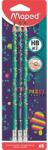 Maped Pixel Party grafitceruza radírral HB 6 db (IMA851816)