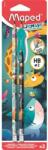 Maped Jungle Fever grafitceruza radírral HB 2 db (IMA851819)