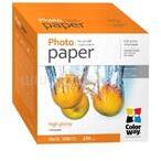 COLORWAY Fotópapír, magasfényű (high glossy), 230 g/m2, 10x15, 500 lap (PG2305004R) (PG2305004R)
