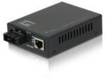 LevelOne LevelOne FVT-2001 hálózati média konverter 100 Mbit/s 1310 nm Multi-mode Fekete (FVT-2001)