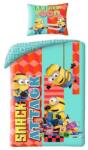 Halantex Minions - Snack attack ágyneműhuzat szett (MIN-0235BL) (MIN-0235BL)