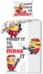 Halantex Minions - Make it ágyneműhuzat szett (MIN-0242BL) (MIN-0242BL)