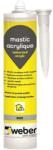 Weber Saint Gobain Weberseal akrilát tömítőanyag, többcélú, 300 ml, szürke