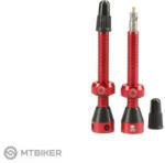 Tubolight tubeless szelepek, 50 mm, piros