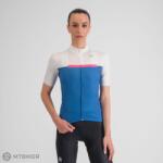 Sportful PISTA női mez, blue denim white (XS)