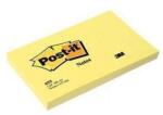 POST-IT Bilet autocolant 3M Post-it 655 76x127mm galben 6x100 coli 1262606 (1262606)