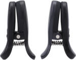 Doc Johnson Merci Vibro Grippers Vibrating Nipple Clamps with Case Black