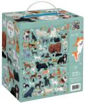 BANANA PANDA Banana Panda, Puzzlove Caini, puzzle pentru familie, pentru varsta de 5+, 100 piese Puzzle