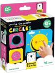 BANANA PANDA Banana Panda, On-the-Go, Descoperirea cercurilor, puzzle, 16 piese Puzzle