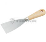 KAUFMANN 51.211. 07 Spakli lakkozott fanyéllel, csiszolt, 80 mm (51.211.07)