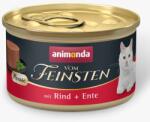 Animonda Vom Feinsten Cat Adult - marhahús és kacsa 12 x 85 g