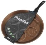 Papilla Tigaie din Aluminiu pentru Clatite, Emoji, cu Invelis Antiaderent, 28 cm, Papilla (PCM28EMOJI)