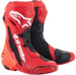 Alpinestars Supertech R motoros csizma fluo piros-piros