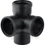 Geberit Silent-PP 87, 5°-os sarokelágazó idom 25/100/100 (390.662.14.1)