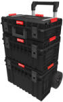  QBRICK SYSTEM ONE Szerszámosláda Készlet - 3 db, Gurulós (258049)