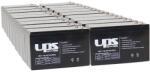 UPS Power Dell H955N RM 4U 5600W 8000VA helyettesítő szünetmentes akkucsomag (18 * 12V 7, 5Ah)