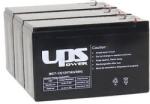 UPS Power Belkin F6C127-BAT-NET helyettesítő szünetmentes akkucsomag (3 * 12V 7, 5Ah)