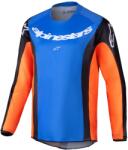 Alpinestars Tricou motocross copii Alpinestars Racer Melt portocaliu-albastru (AIM173-0062)