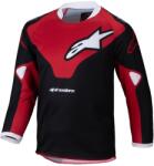 Alpinestars Tricou motocross pentru copii Alpinestars Racer Veil Kids negru-rosu (AIM173-0059)