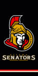 Official Merchandise NHL Ottawa Senators Black Törülköző