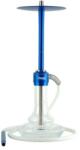Oduman Nova Hookah Blue Body Clear Glass