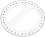 SHINWA japán 360°-os szögmérő átlátszó akrilból - 150 mm-es átmérő