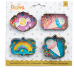 Decora Kiszúró készlet - mini rámák 4 db