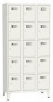  Sus 335 Wn értékmegőrző/csomagmegőrző szekrény (15 rekesz, lábakon álló)