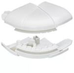 Legrand Parapetcsatorna külső sarok 60/80x35-höz 60-120° fényesfehér műanyag alap+fedél DLP LEGRAND