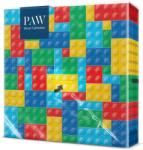 PAW papírszalvéta 33x33 cm 3 rétegű 20 lap/csomag Színes téglák