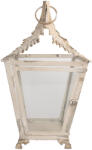 Clayre & Eef Felinar fier bej antichizat 26x26x47 cm (6Y5585)