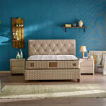 Serabed Cashmere ágykeret fejtámlával (a fotón látható szín SB39) (SB_EGJRL-05)