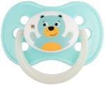 Canpol babies Силиконова залъгалка Canpol - Animals, 6-18 m, Тюркоаз (22/596_tur)
